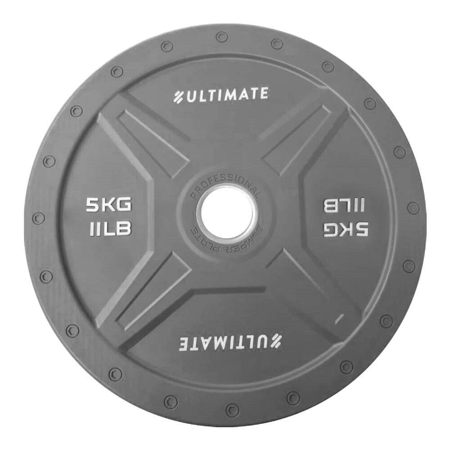 Pack 100KG Discos Olímpicos Bumper Elite Hex-1