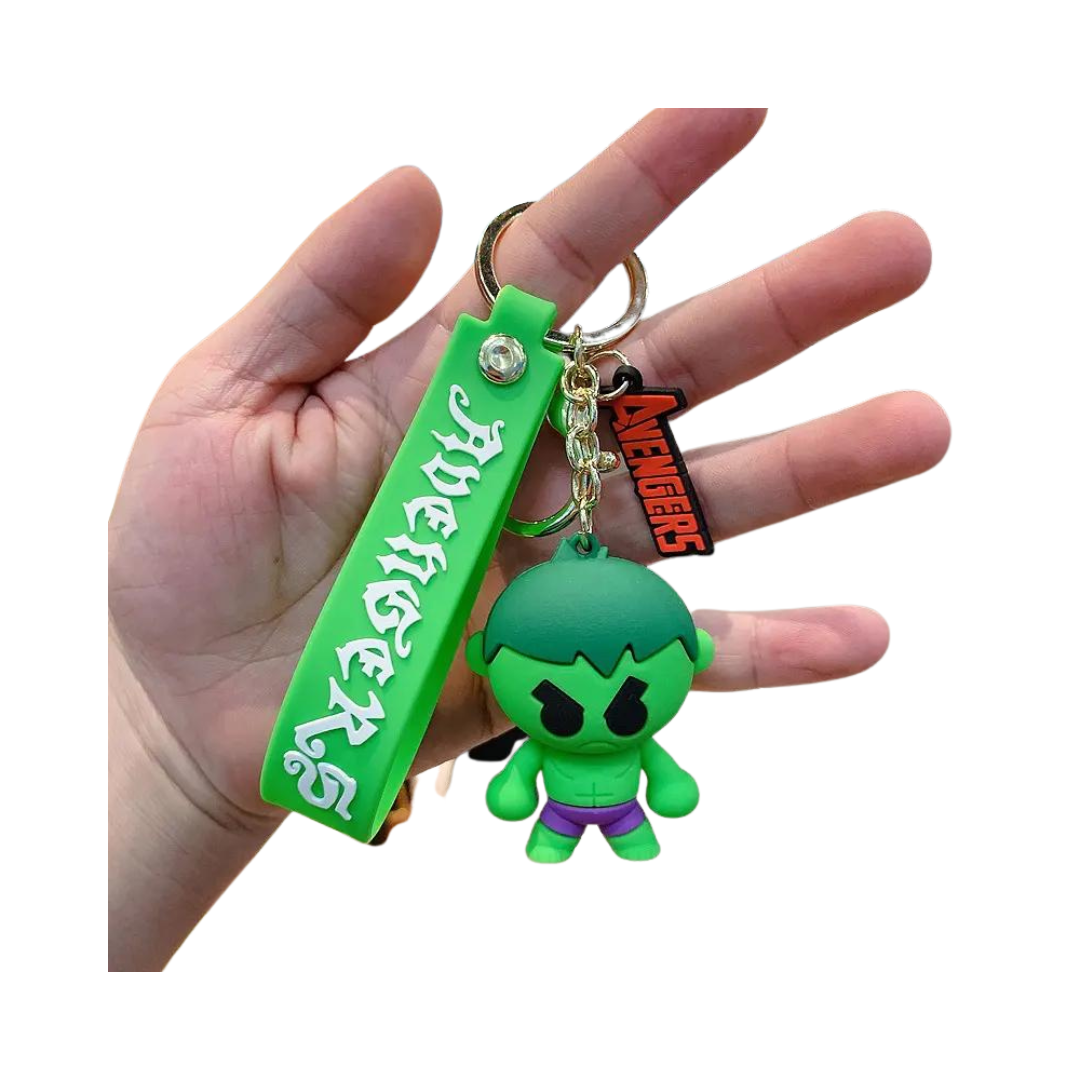 Llaveros De Super Heroes Diseños Variados Colgables Mixtos-6