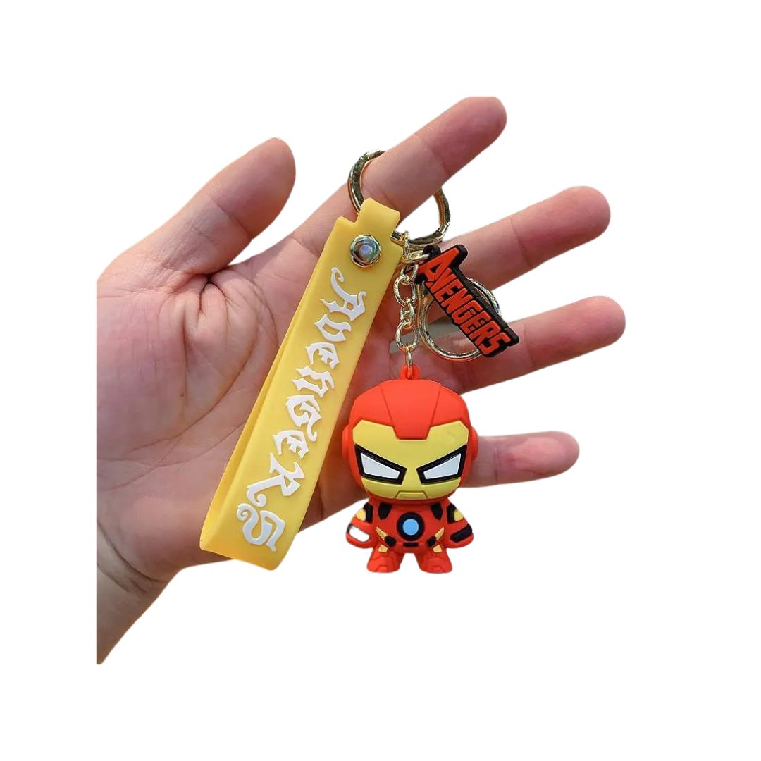 Llaveros De Super Heroes Diseños Variados Colgables Mixtos-4