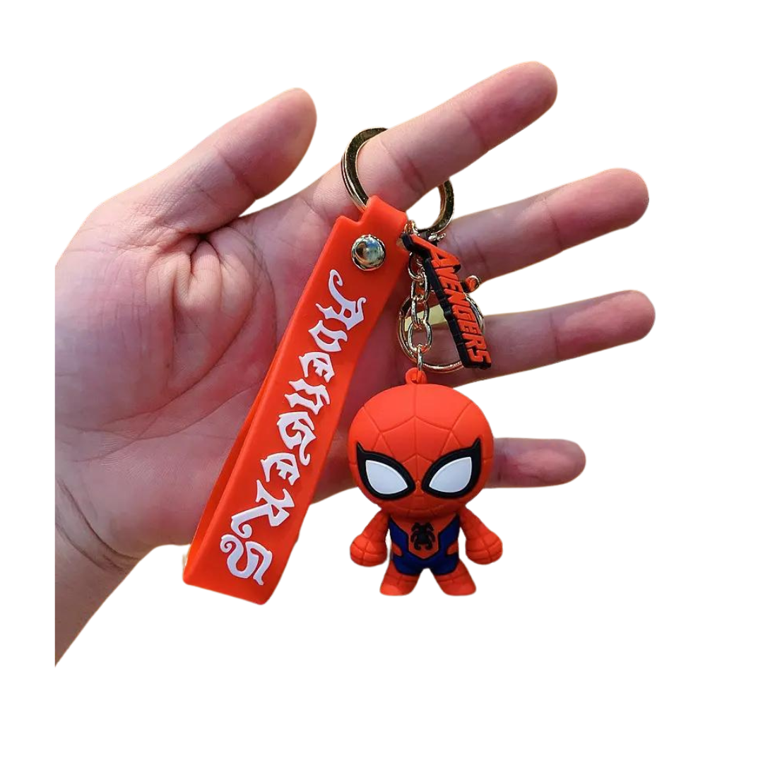 Llaveros De Super Heroes Diseños Variados Colgables Mixtos-2