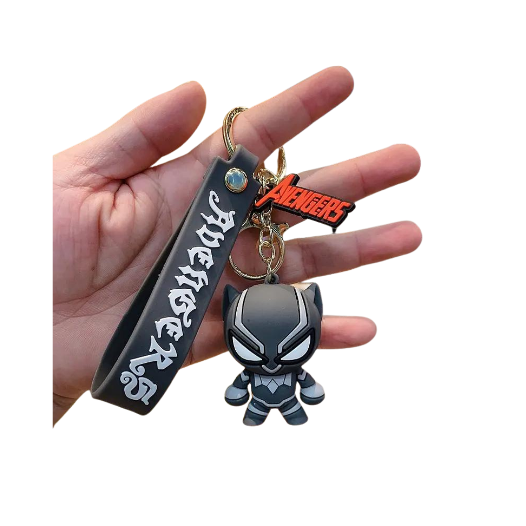 Llaveros De Super Heroes Diseños Variados Colgables Mixtos-1