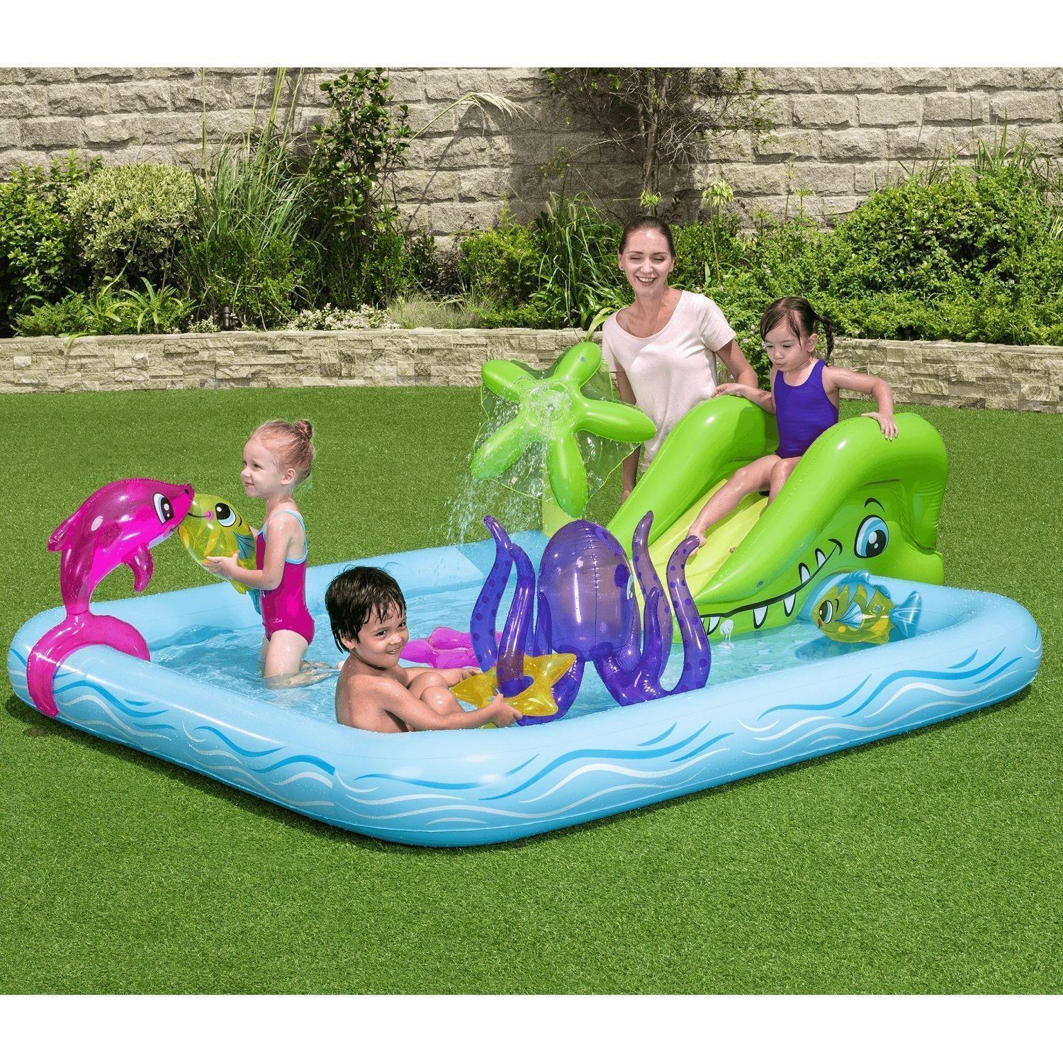 Piscina Aquarium Fantastic 239 x 206 x 86 cm-1