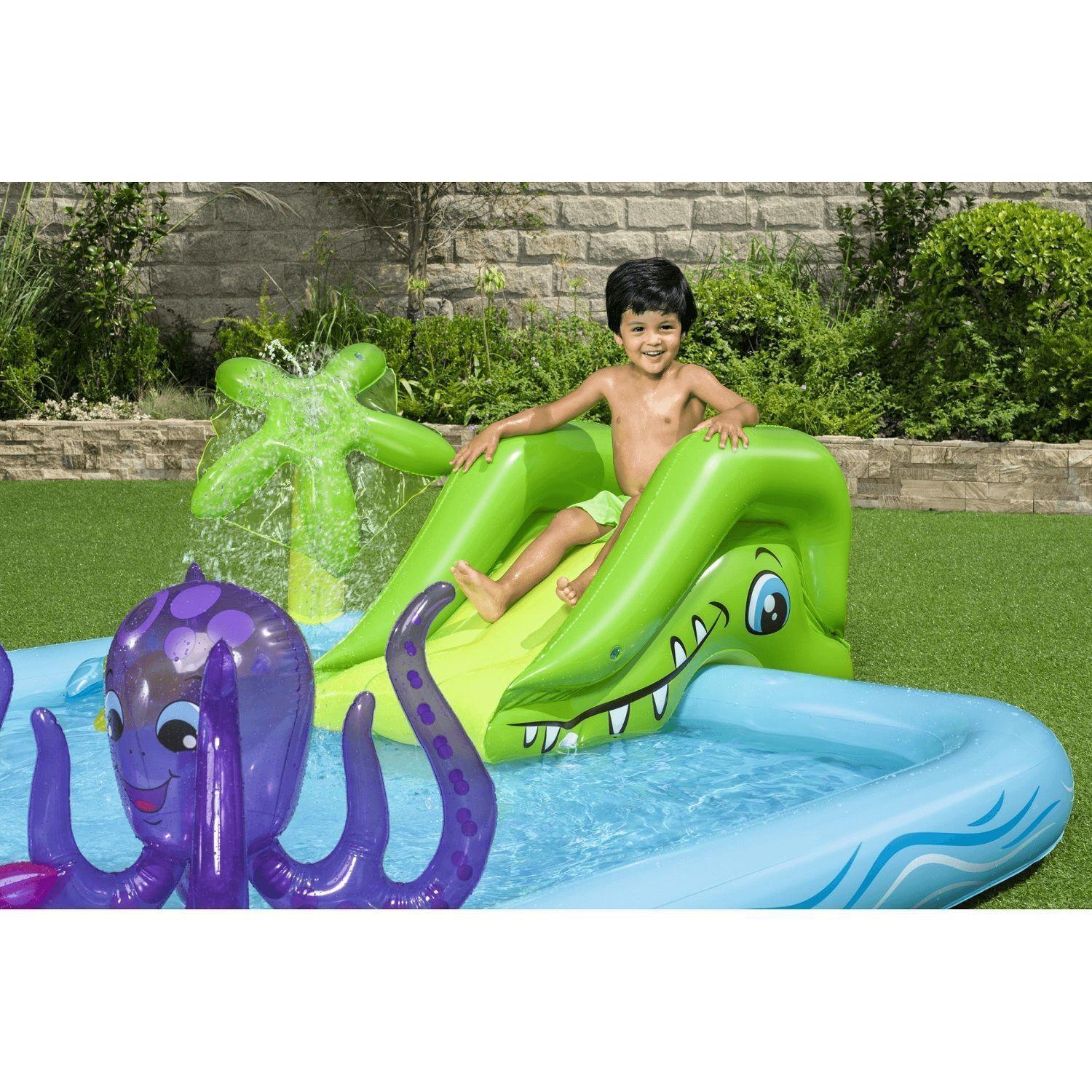 Piscina Aquarium Fantastic 239 x 206 x 86 cm-2