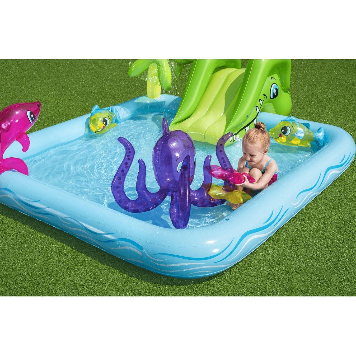 Piscina Aquarium Fantastic 239 x 206 x 86 cm-3