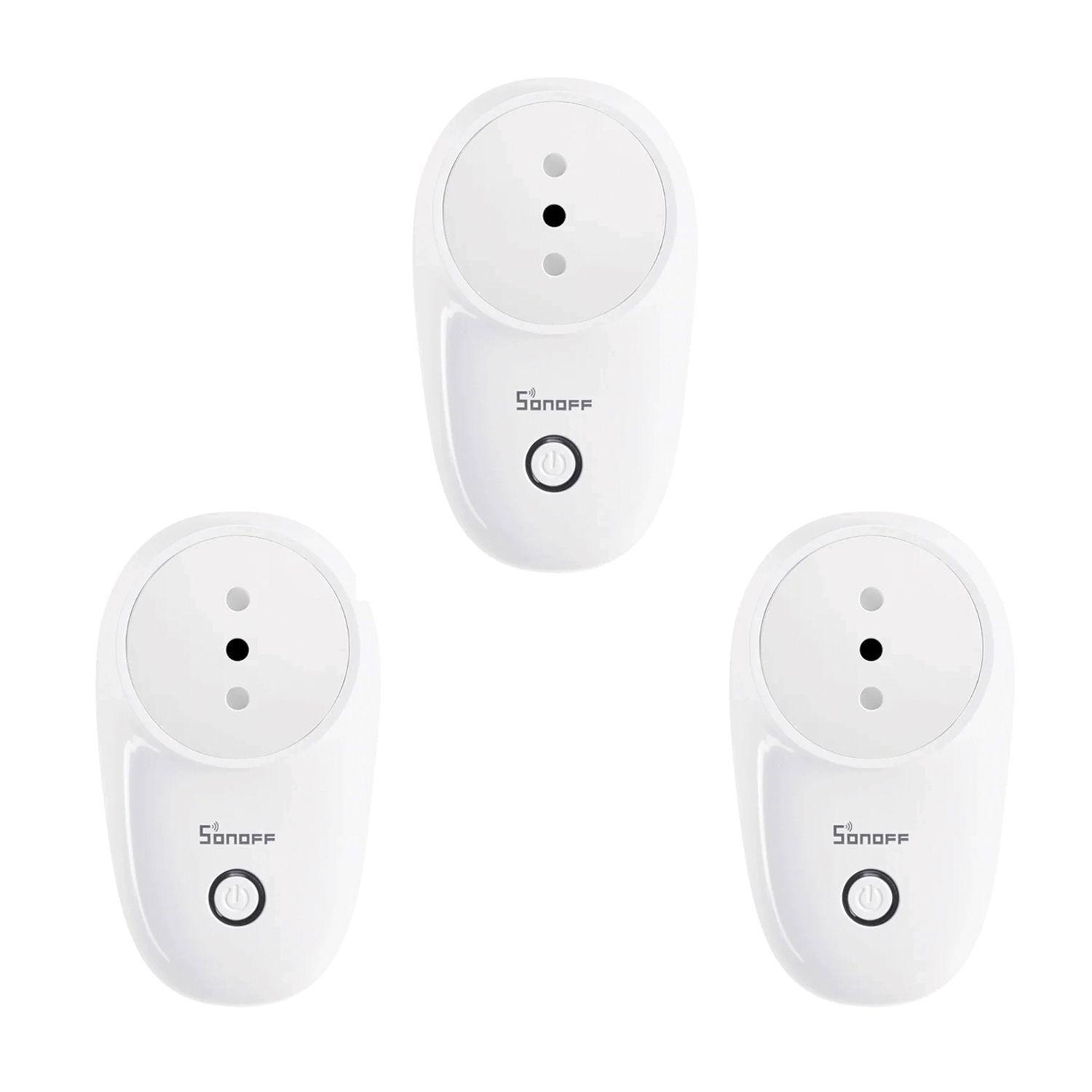 Pack 3 Enchufes Smart Wi-Fi S26 Sonoff-0