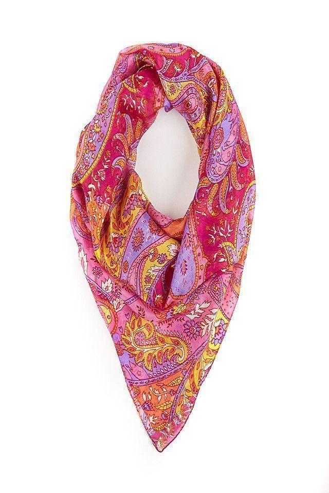 Pañuelo Seda Rosado Pasleys Humana-0