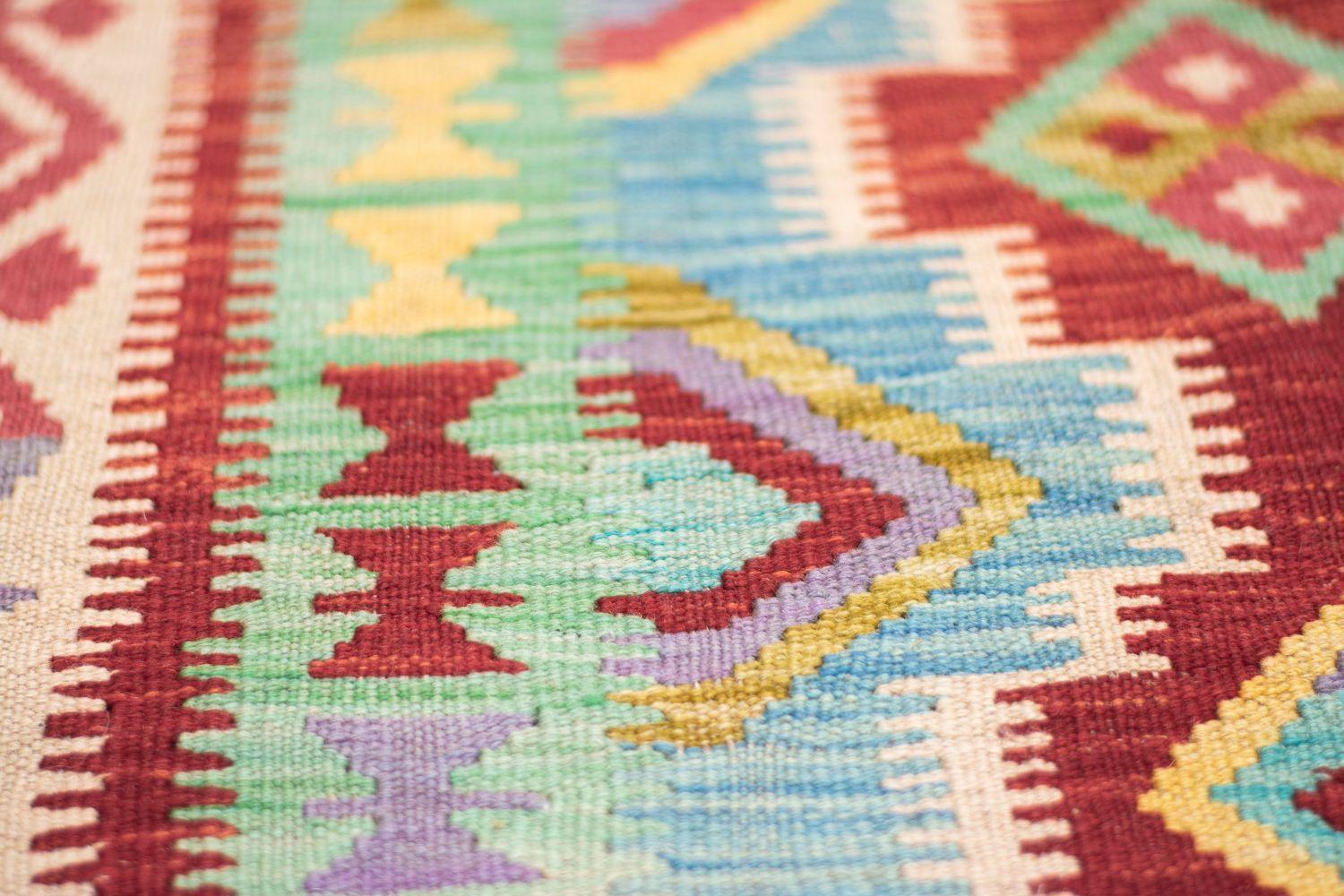 Alfombra Artesanal Bazhars Kelim Vegi 199x149 cm-2