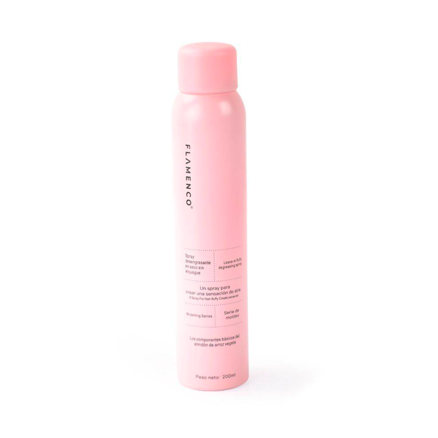 Flamenco Shampoo Desengrasante Spray en Seco 200 ml-0