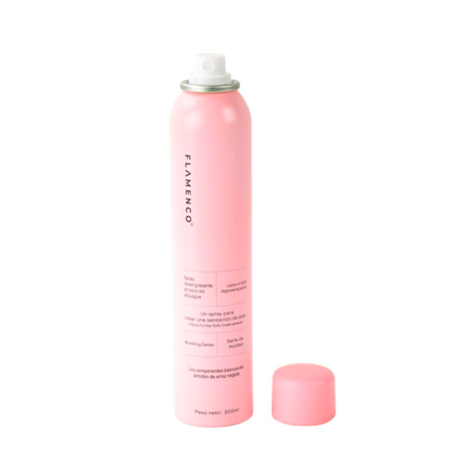 Flamenco Shampoo Desengrasante Spray en Seco 200 ml-2