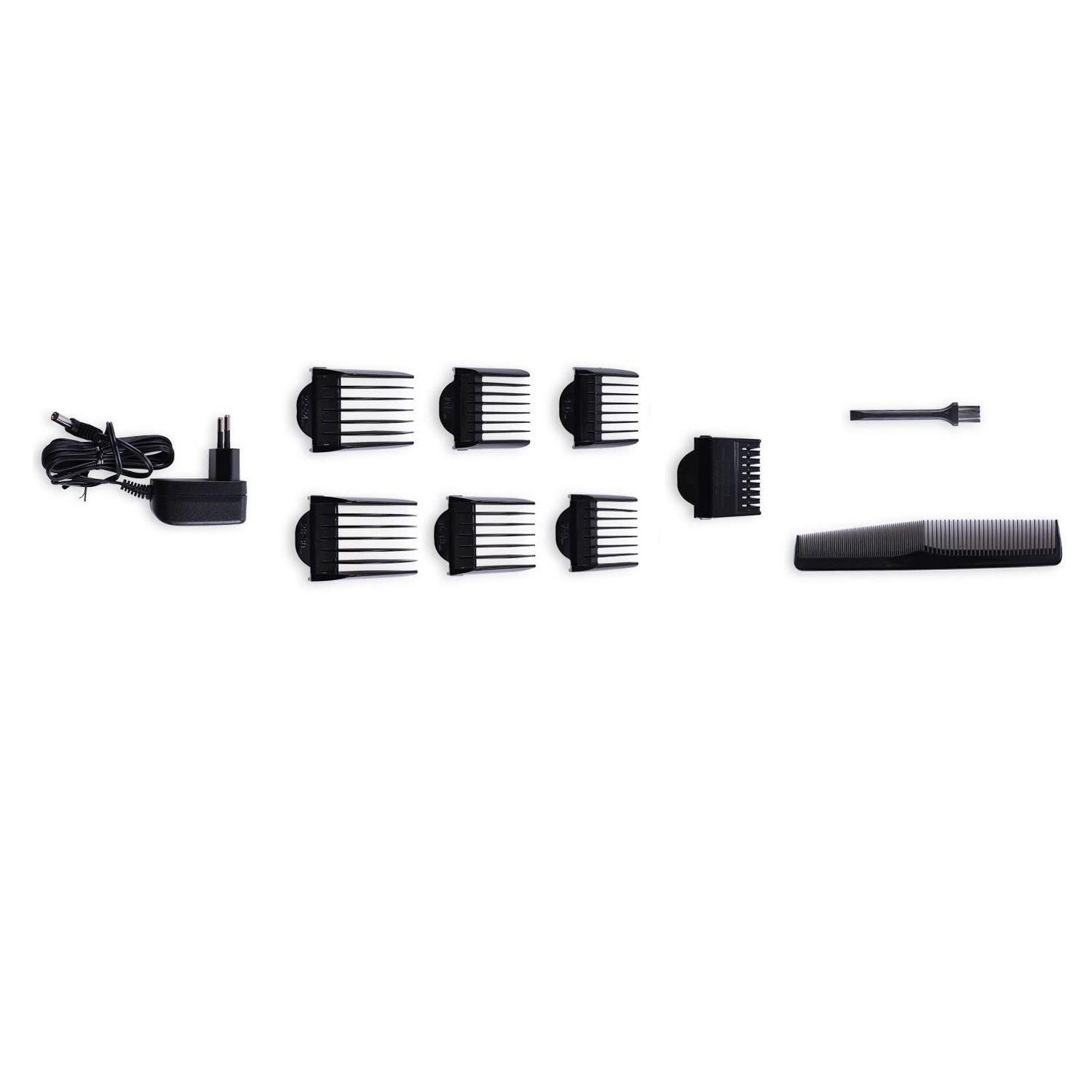 Cortadora de Pelo Profesional 6 Peines Pantalla Led -2