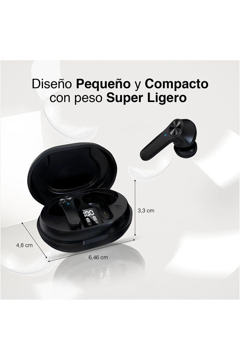 Earbuds Reisen ANC Noise Cancelling IPX4 Negro-4