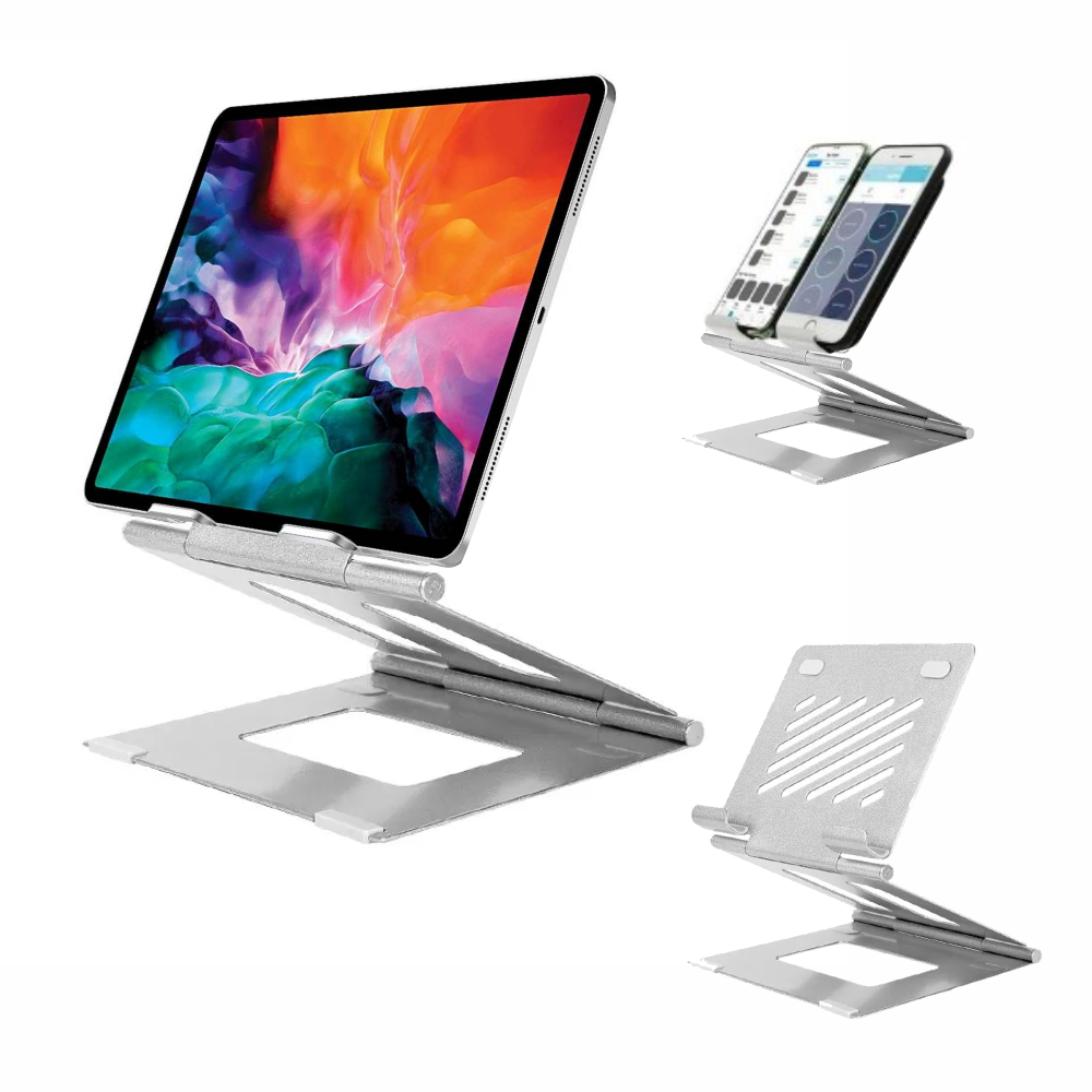 Soporte Base Aluminio Para Mac Macbook Notebook Tablet iPad-1