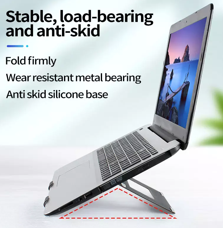 Soporte Base Aluminio Para Mac Macbook Notebook Tablet iPad-3