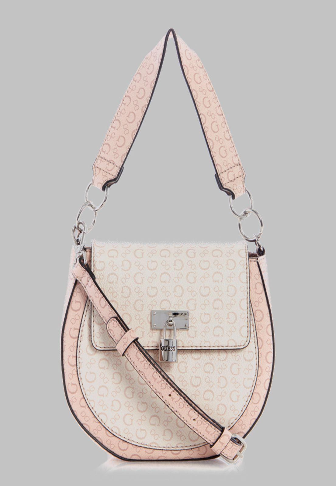 Cartera G Factory Elkhart Crossbody Flap Bsm Crema-0