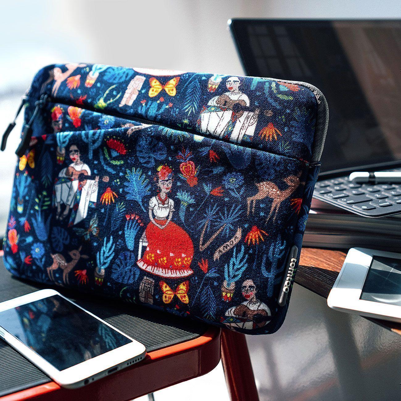 Tomtoc - Funda A18 para laptop 13" - 13.5" - Azul-2