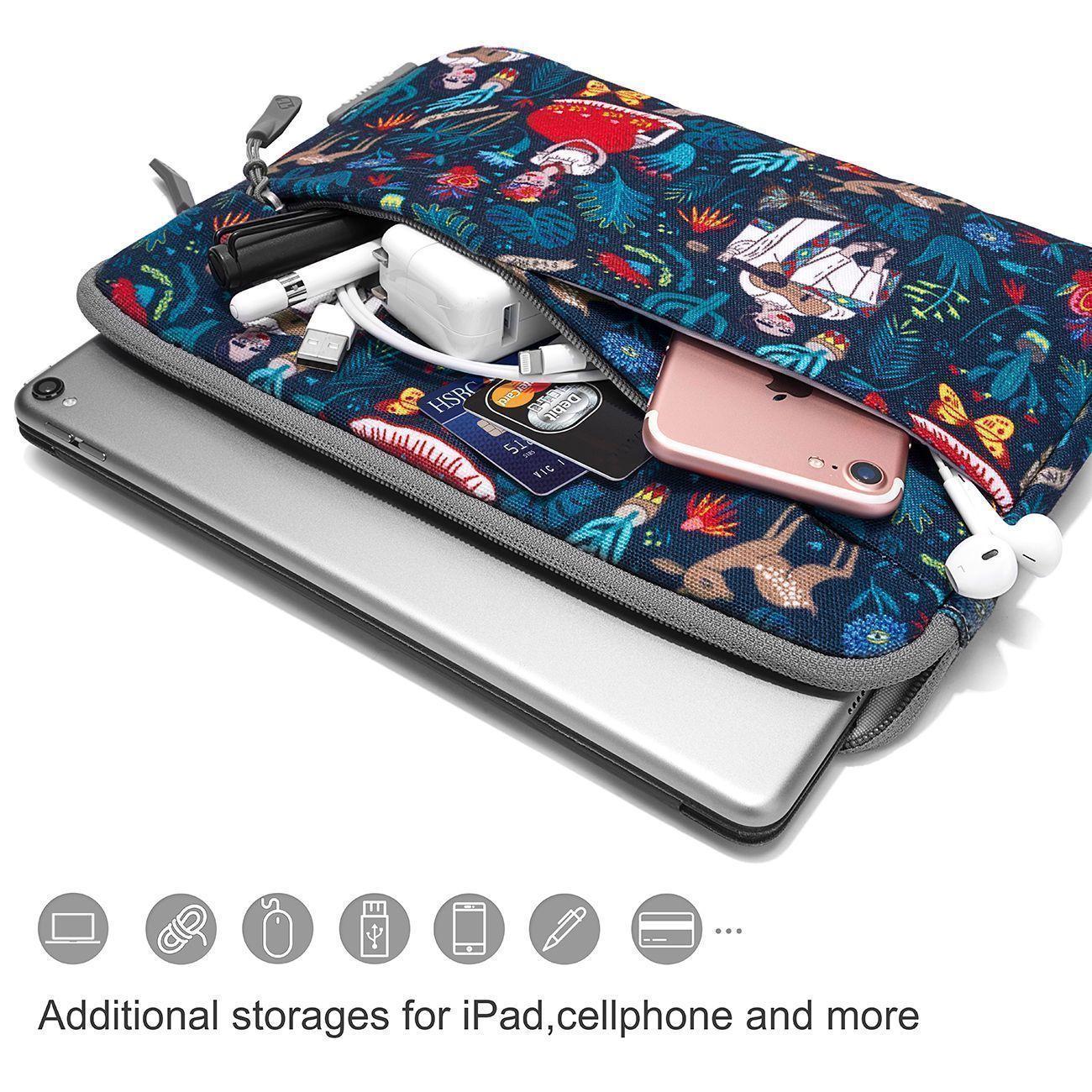 Tomtoc - Funda A18 para laptop 13" - 13.5" - Azul-1