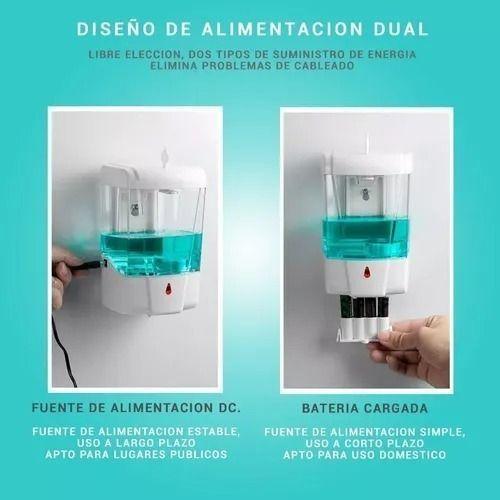 Dispensador Eléctrico Sin Contacto De Jabón O Alcohol Gel-5