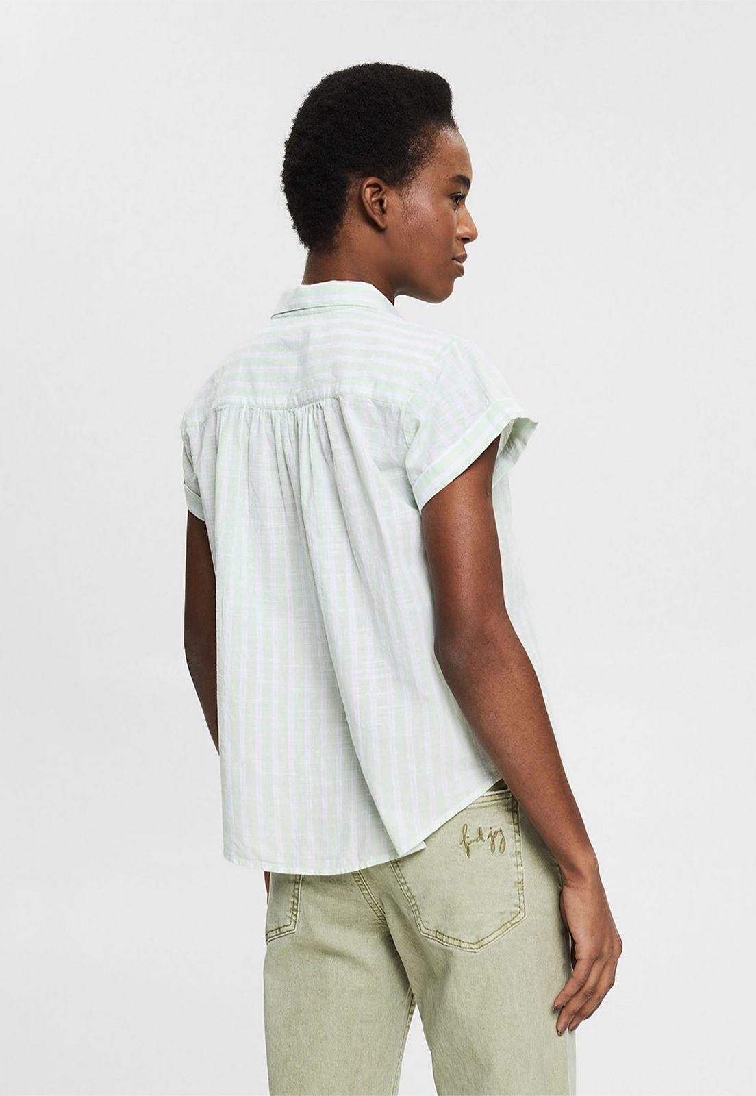Blusa Camisera Con Cuello Esprit invierno-1