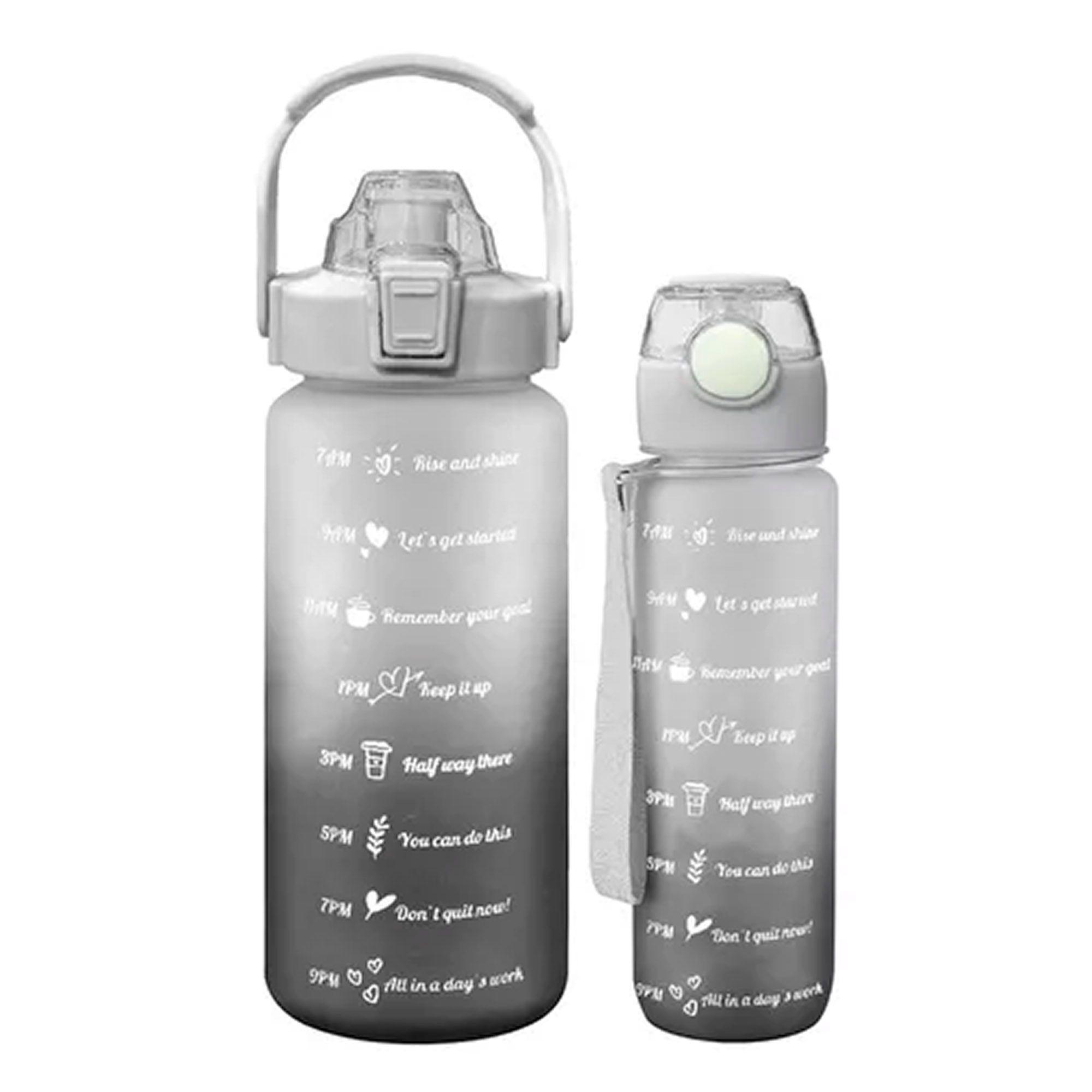 Pack 2 Botellas Agua Motivacionales De 2 Litros Y 900 Ml-0