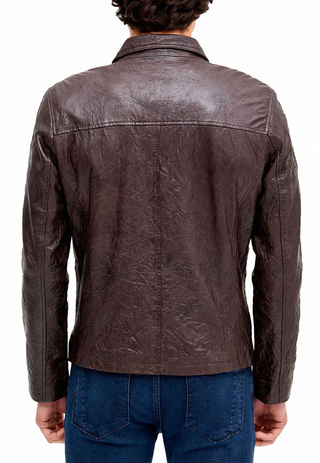 Chaqueta de cuero café-2