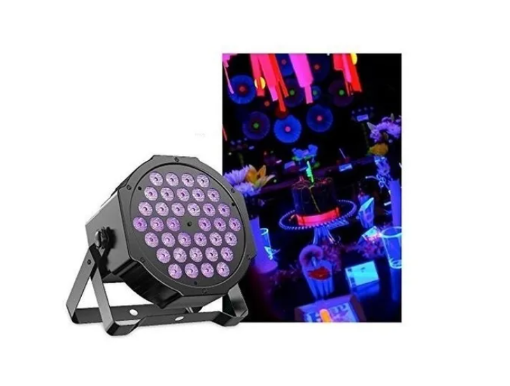 Foco 36 Led Uv Luz Dmx Fiesta Fluor-2