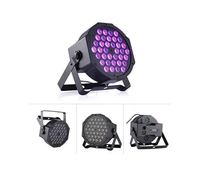 Foco 36 Led Uv Luz Dmx Fiesta Fluor-3