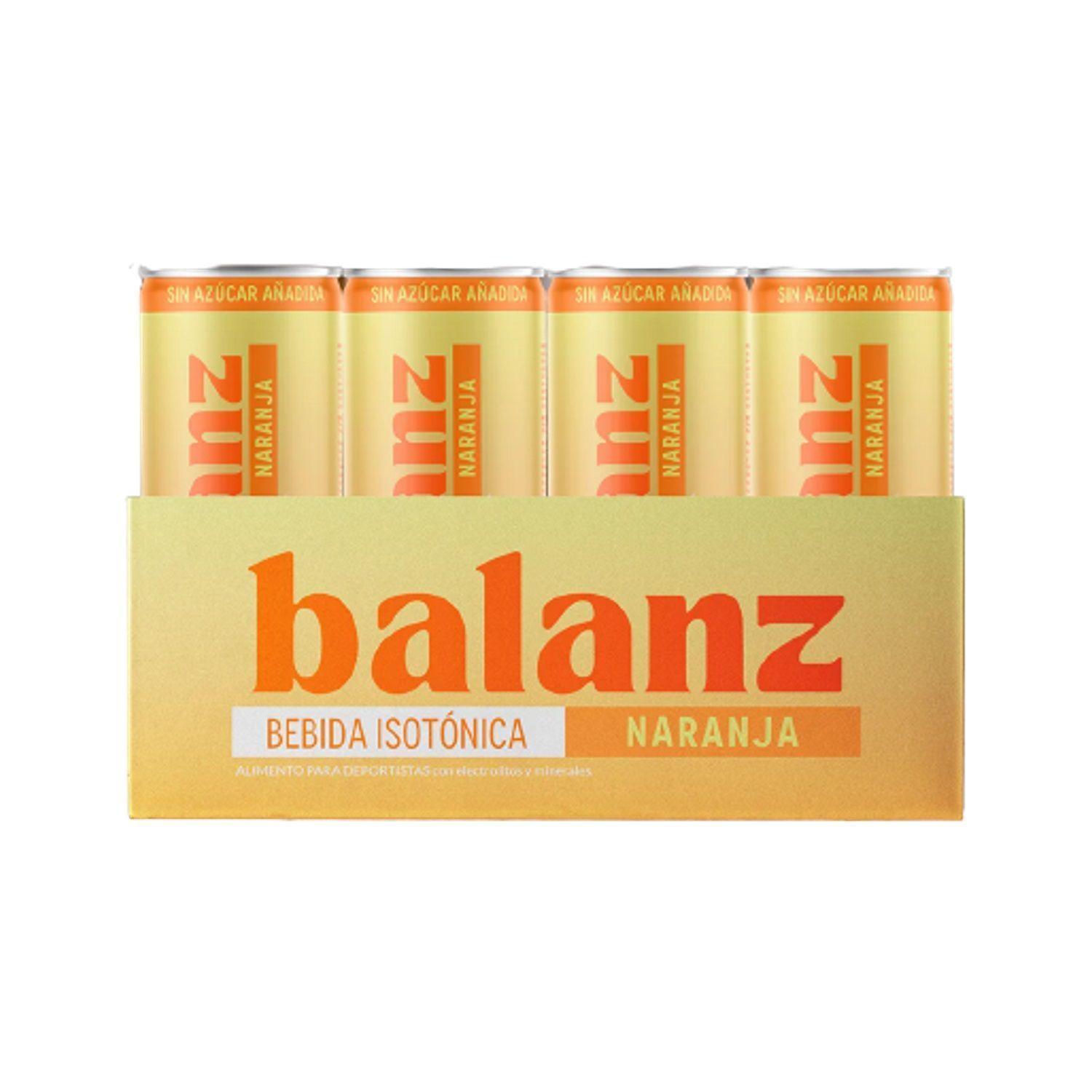 Bebida Isotónica Balanz Mix Naranja 330 ML(6 Uni)-0