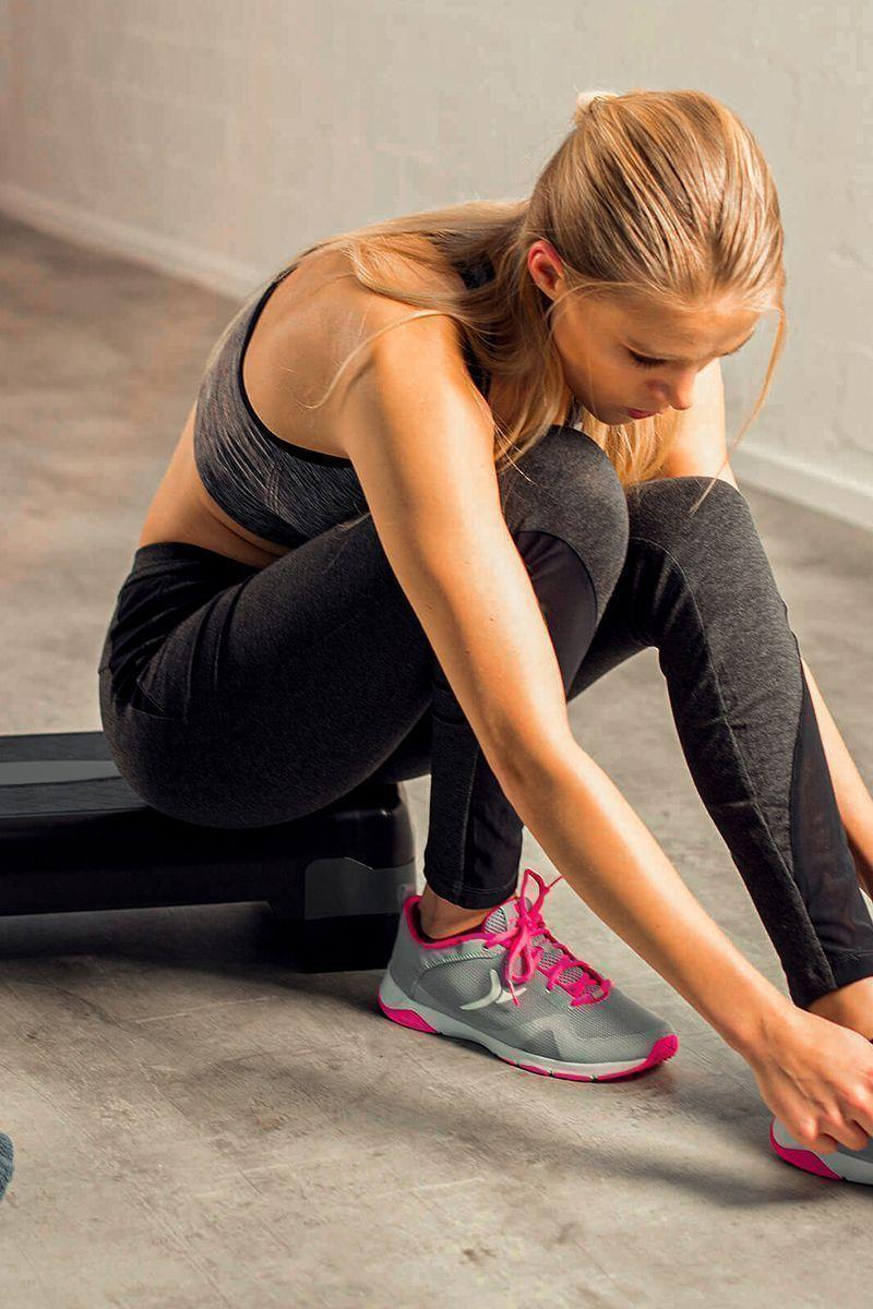 Step Aeróbico 2 Niveles Fitness Ejercicios Negro-5