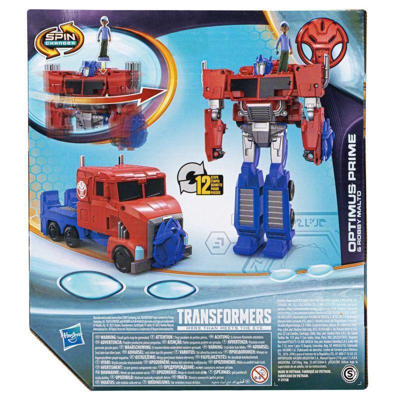 Figura Transformers EarthSpark Optimus Prime-4