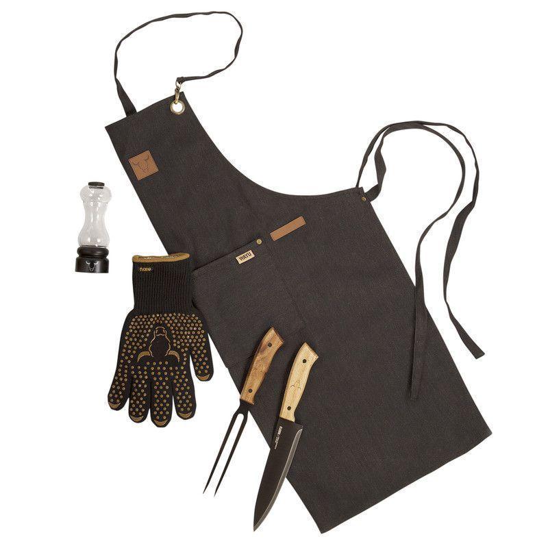 Set Parrillero 56 WAYU 4 Piezas Profesional-0