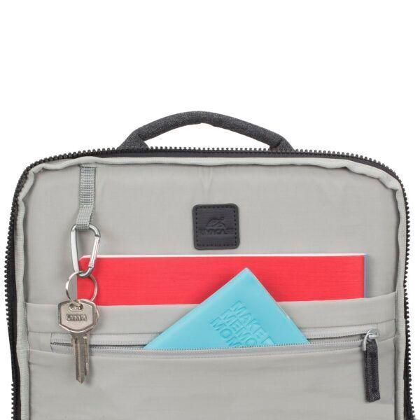 Mochila 15.6" Lantau Negra Rivacase-3