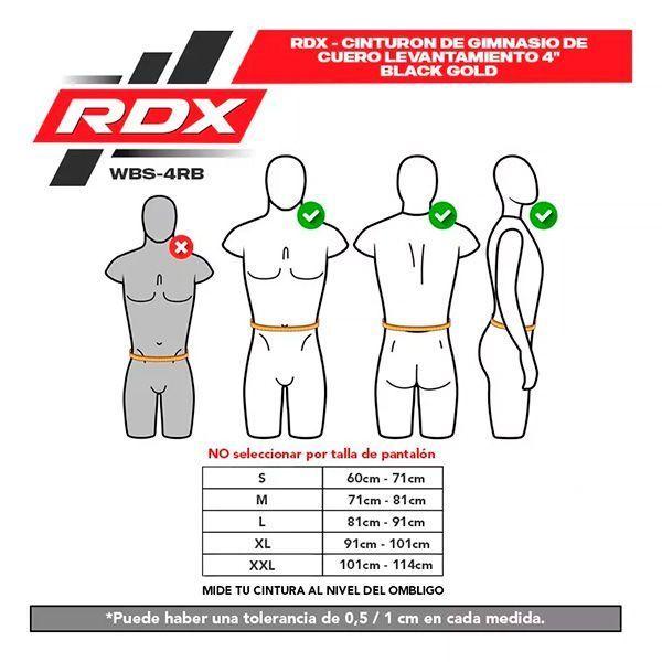 Cinturón De Gimnasio RDX - Wbs-4rb-7
