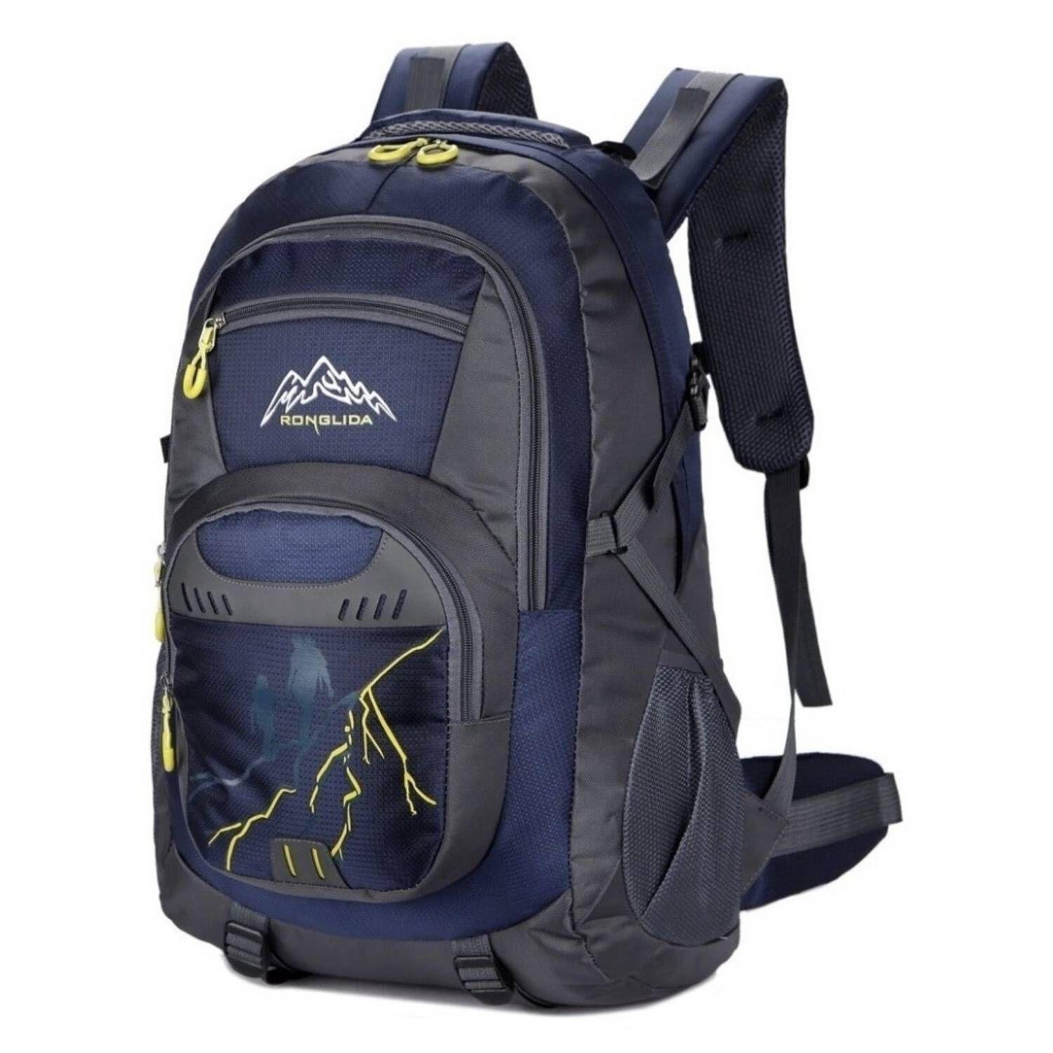 Mochila Trekking Camping 50 Litros Impermeable-0