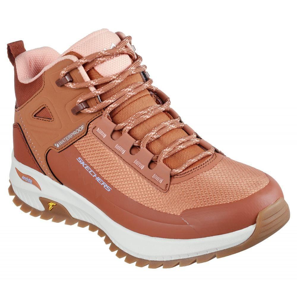 Zapatilla Mujer Arch Fit Discover Café Skechers-0