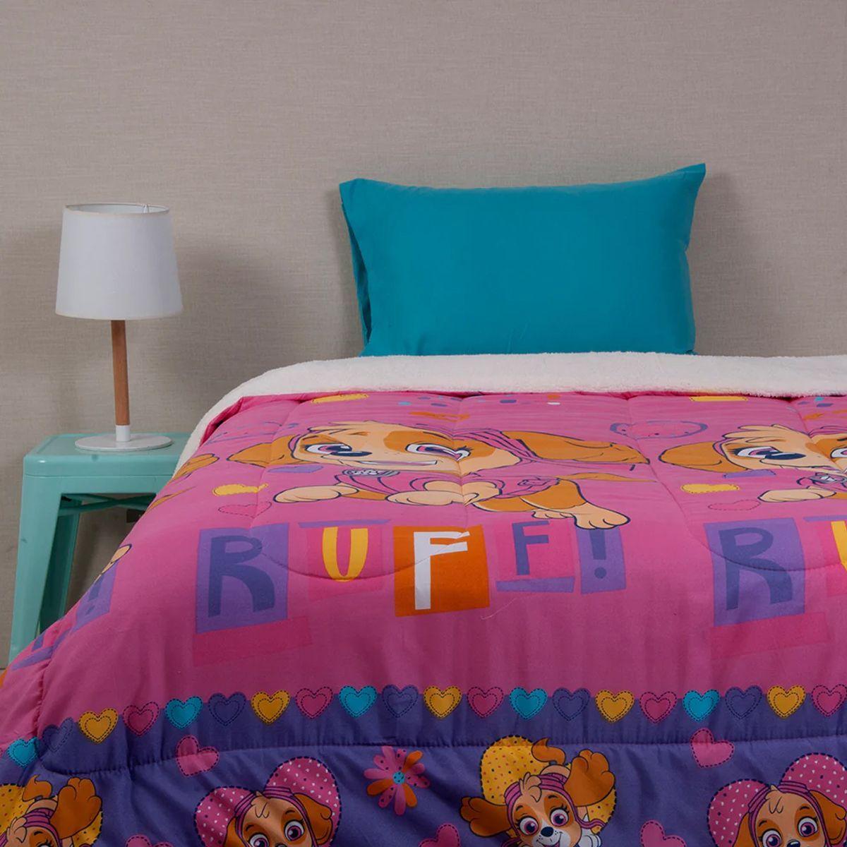 PAW PATROL - NIÑA RUFFI - PLUMON MICROFIBRA SHERPA - 820638 - 1.5 PLAZA - WINDSOR-0