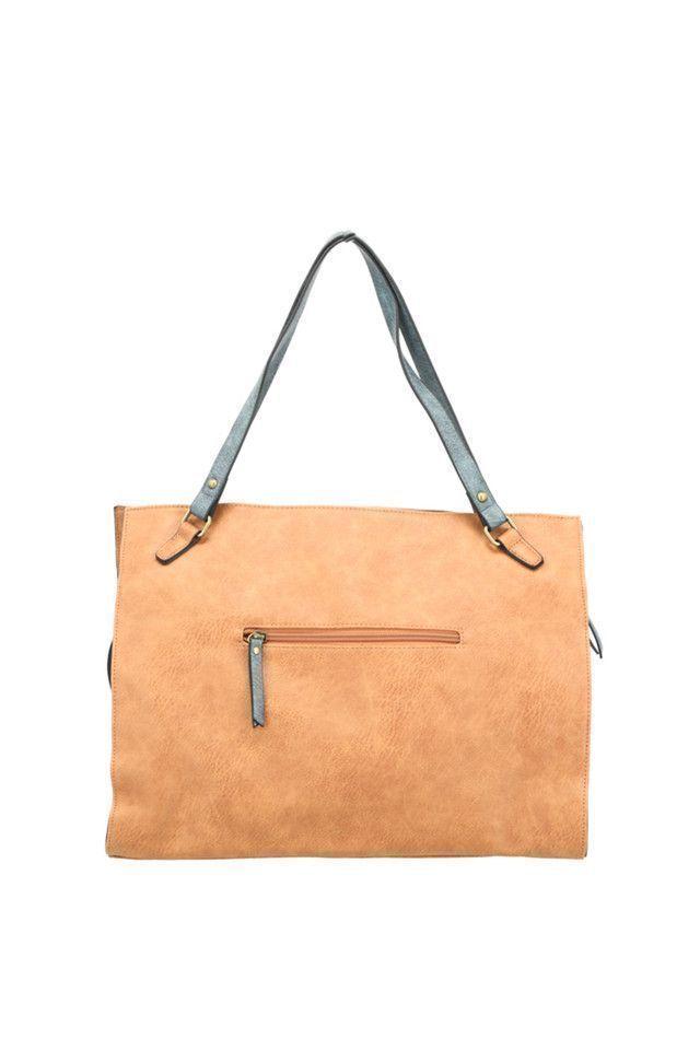 Cartera Hombro Marrón Humana-1
