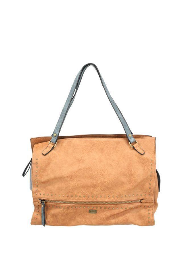 Cartera Hombro Marrón Humana-0