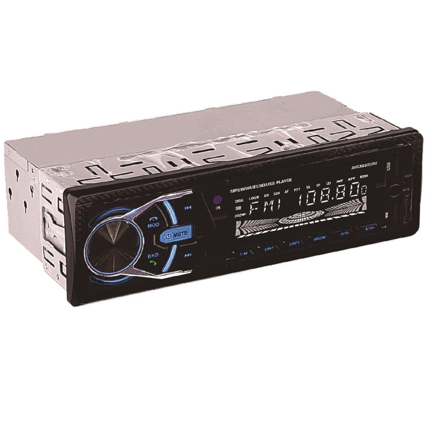 Radio Auto 1 Din Bluetooth Usb Aux Mp3 Sd Cm1203ma-1