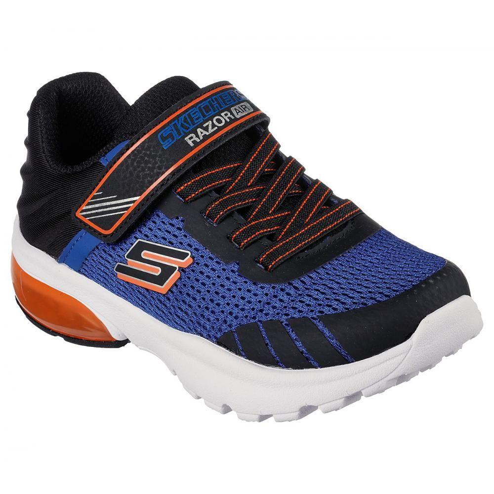 Zapatilla Niño Razor Flex Air Azul Skechers-1