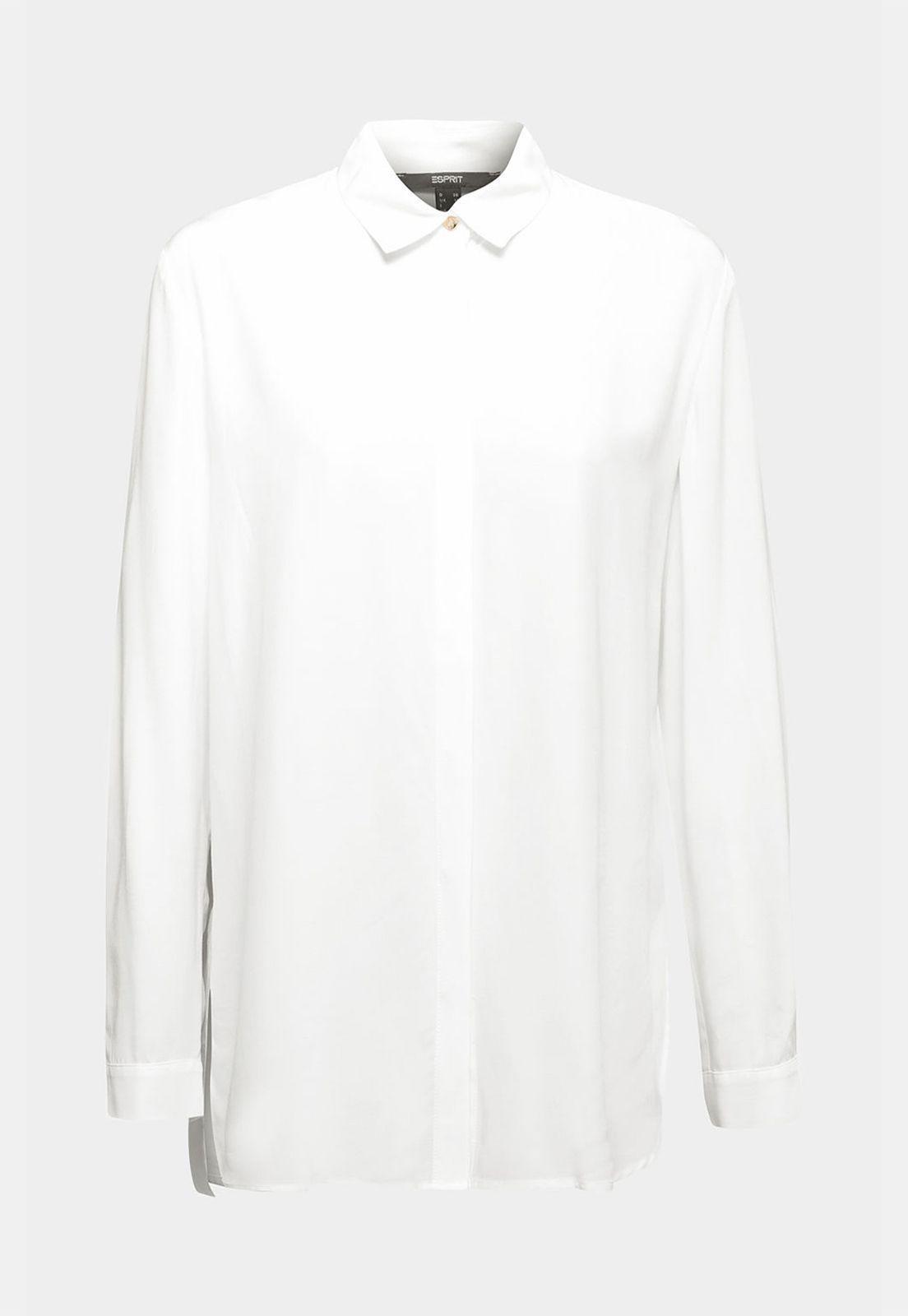 Blusa Manga Larga Lisa Esprit-3