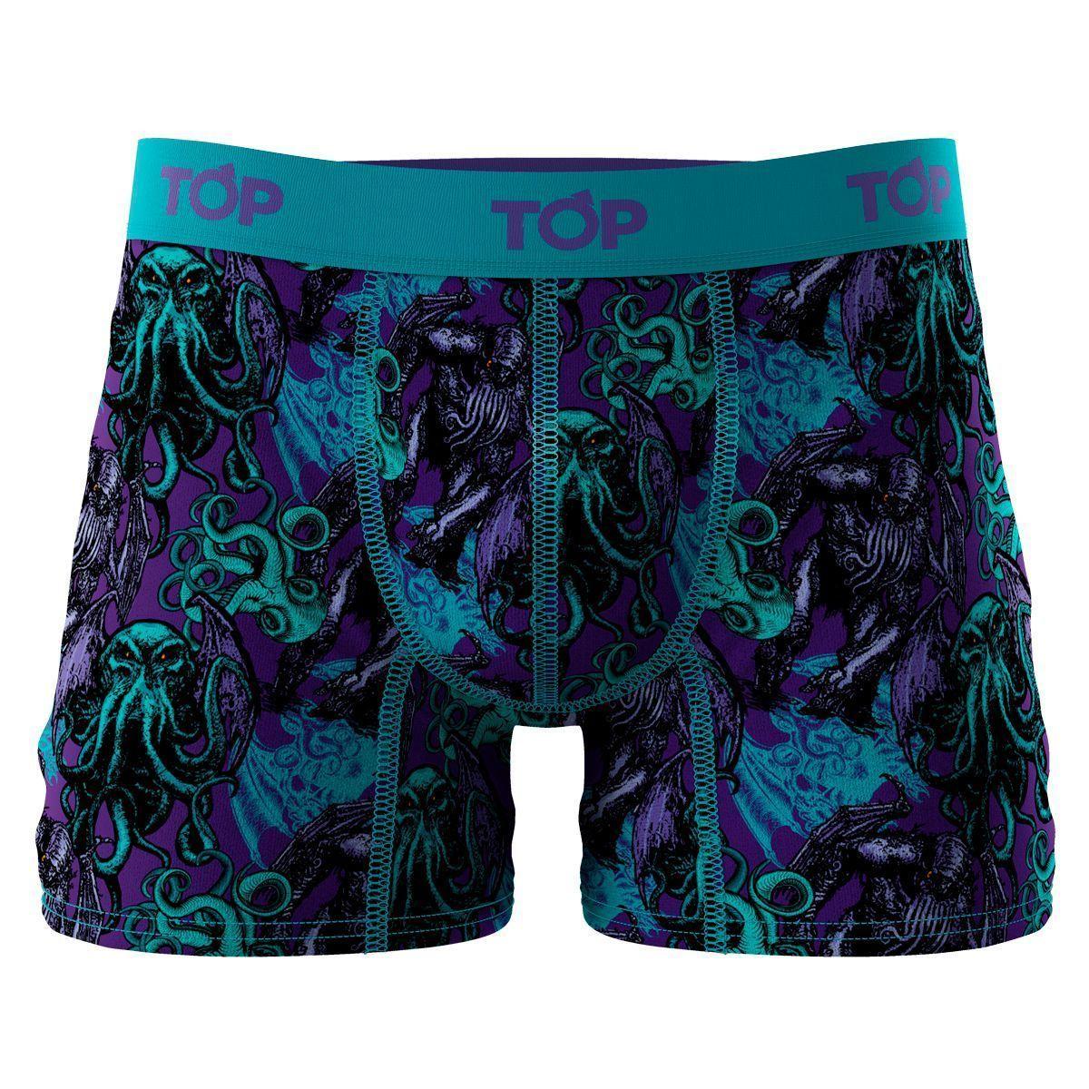 Bóxer Medio Algodón Pack 3 Cthulhu Top-2