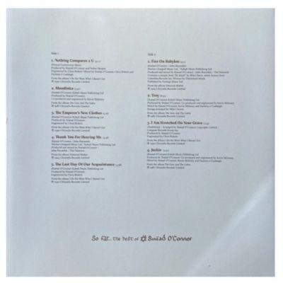SINEAD OCONNOR - SO FARTHE BEST OF (CLEAR VINYL) (2LP) | VINILO-7