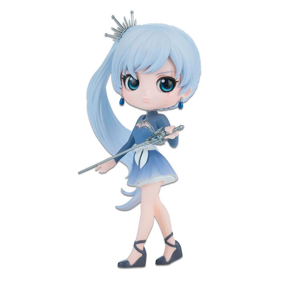 BANDAI FIGURA COLECCIONABLE RWBY QPOSKET WEISS SCHNEE-0