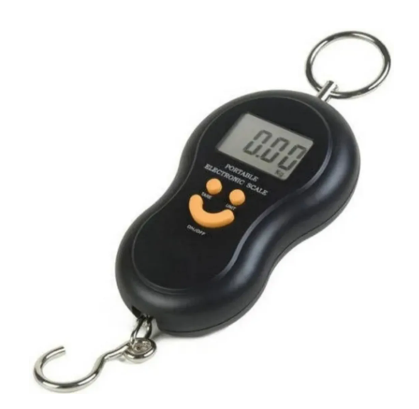 Pesa Balanza Digital Maleta Frutas Portátil 50kg Viaje-0