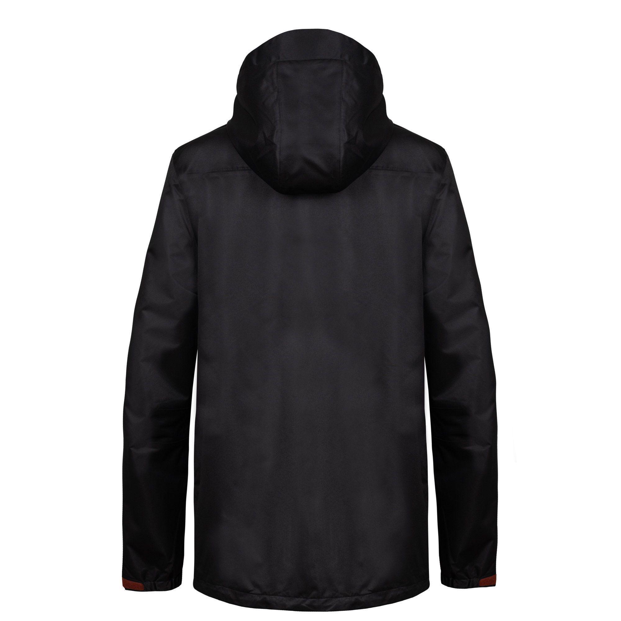 Chaqueta Impermeable Naren Black Mujer Gnomo-1