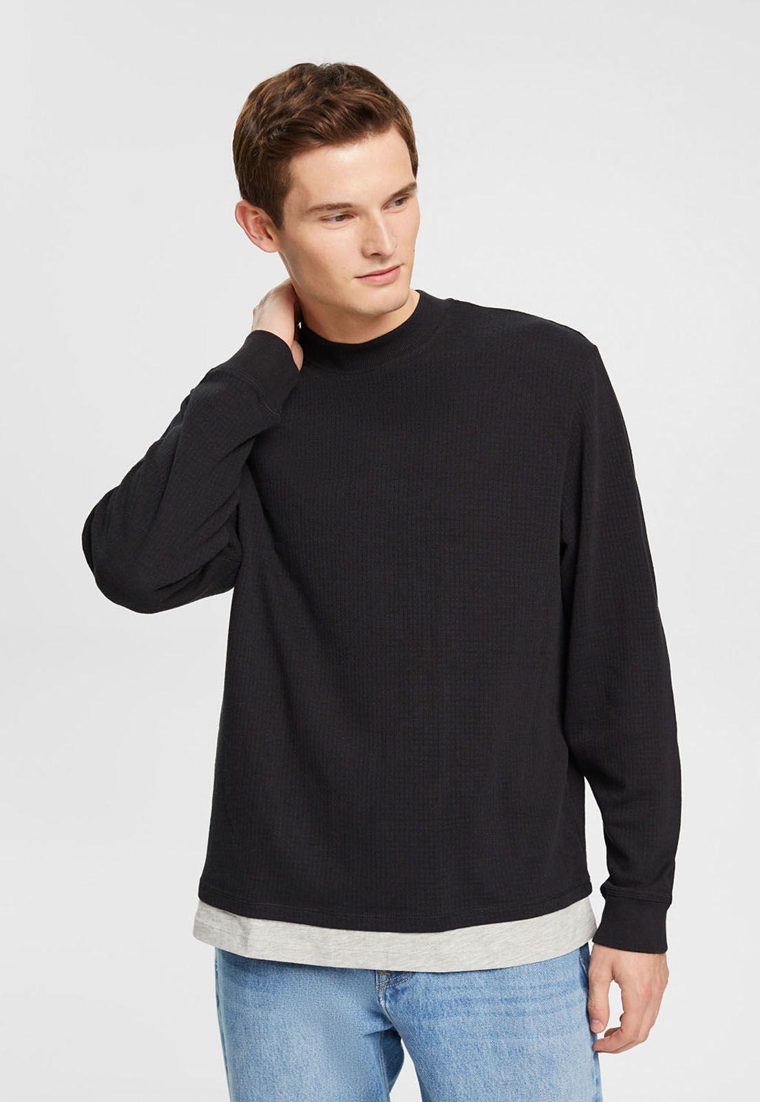 Polera De Manga Larga Hombre Esprit-0