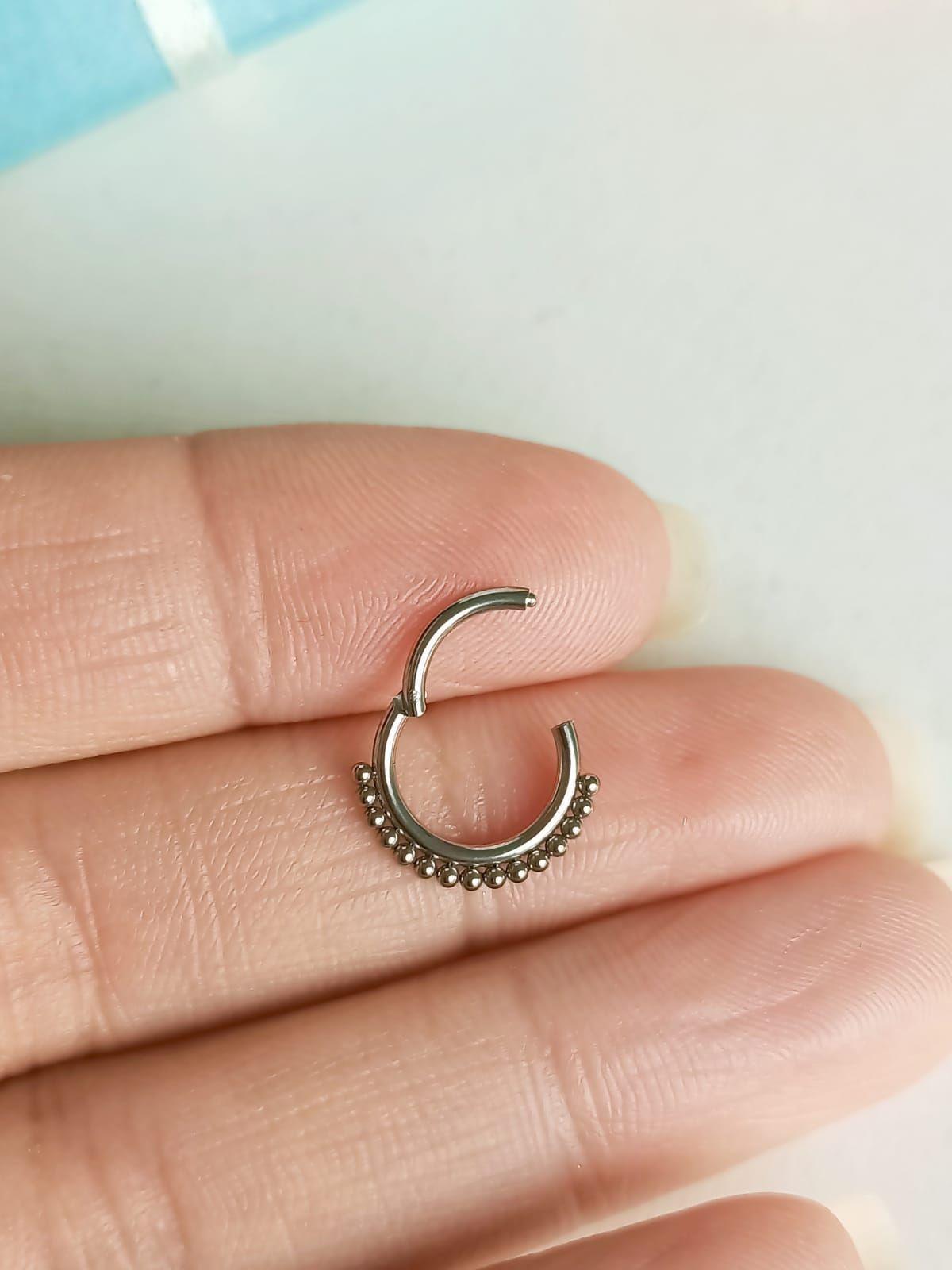 Piercing Septum Anillo Oreja Tragus Daith Esferas Tabique-6