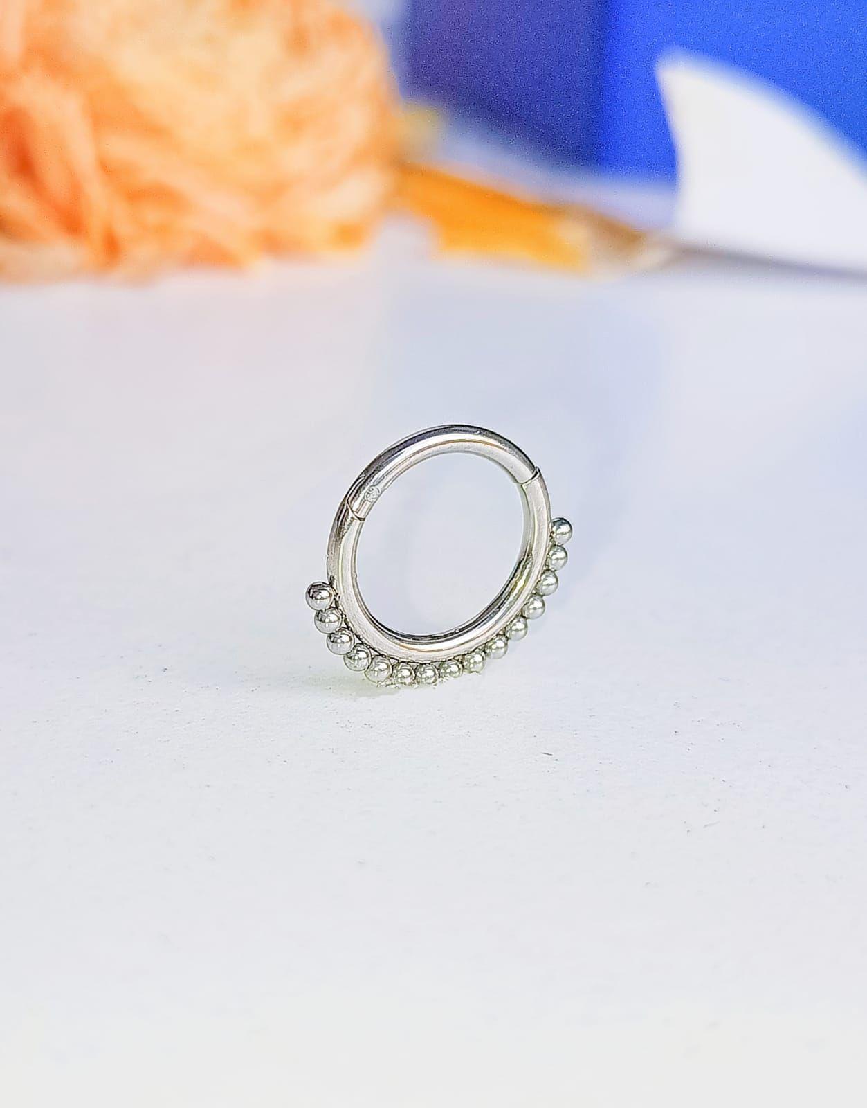 Piercing Septum Anillo Oreja Tragus Daith Esferas Tabique-4