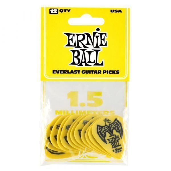 Set De Uñetas Everlast P09195, 1.5 mm/12 Un Ernie Ball-1