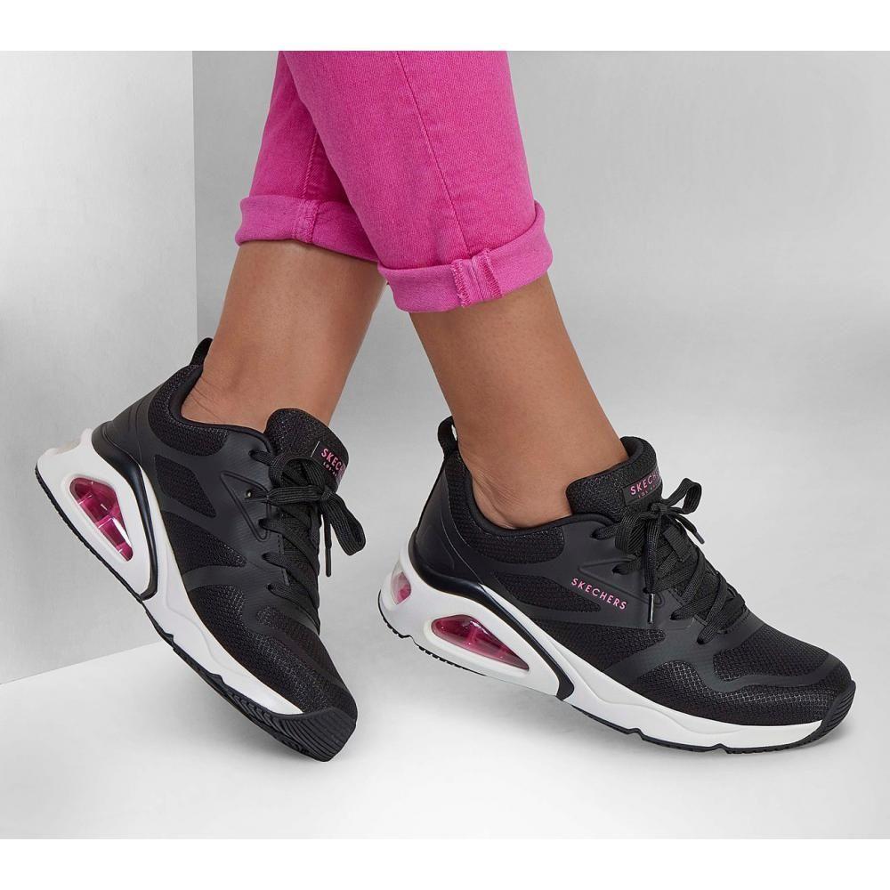 Zapatilla Mujer TresAir Negro Skechers-1